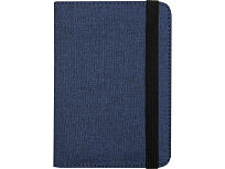 Ross Держатель паспорта с RFID-защитой из переработанного PET-пластика, сертифицированного согласно GRS - navy