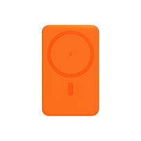 Внешний аккумулятор Largo PD 5000mAh с функцией беспроводной зарядки 15W, оранжевый