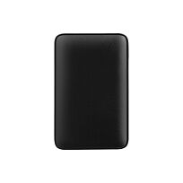 Внешний аккумулятор с цветной подсветкой Ancor Max 5000 mAh, черный