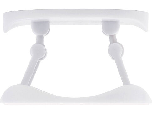 Держатель для телефона с отверстием для пальца Pop Flex, белый