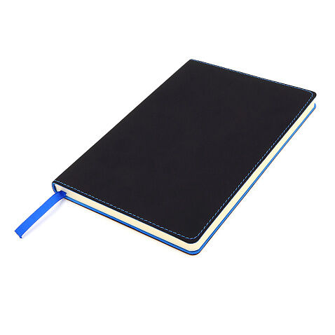 Блокнот A5 Blackjack в мягком переплёте, синий Блокнот A5 Blackjack в мягком переплёте, синий