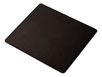 Кожаный коврик для мышки, черный