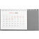 Календарь настольный Brand, серый
