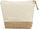 Косметичка Jute из хлопка и джута, натуральный