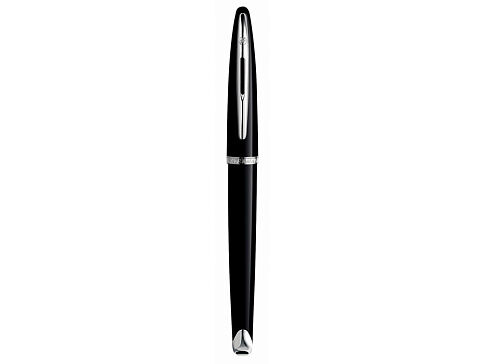 Перьевая ручка Waterman Carene, цвет: Black ST, перо: F или М чернила: blue