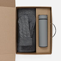 Набор Wintrish, серый меланж