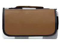 Плед для пикника Recreation, белый/черный