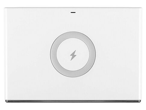 Часы с беспроводным зарядным устройством Rombica Timebox 2, белый