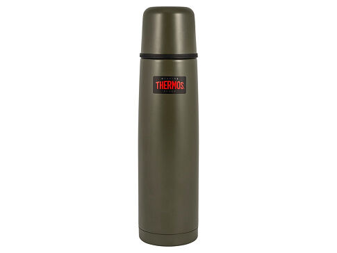 Термос из нерж. стали тм THERMOS FBB-1000AG 1L, зеленый