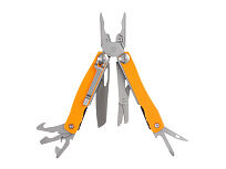Мультитул Stinger, 106 мм, 15 функций, сталь/АБС-пластик, оранжевый, в комплекте нейлоновый чехол