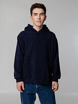 Худи флисовое унисекс Manakin, темно-синее