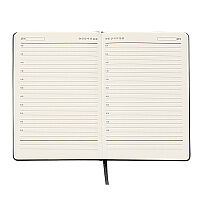 Ежедневник A5 недатированный Dear в твёрдом переплёте, чёрный