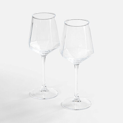 Набор из 2 бокалов для вина Fasetti