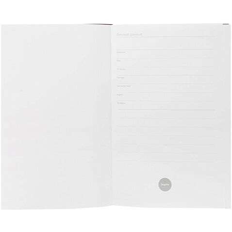 Ежедневник Kroom, недатированный, черный