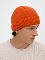 Шапка ComFleece, темно-оранжевая (кирпичная)