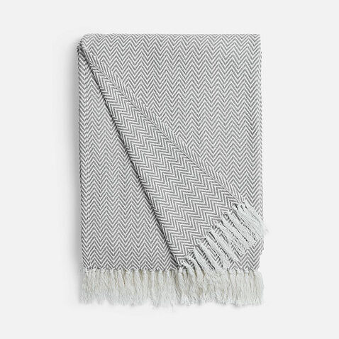 Плед Landour, серый