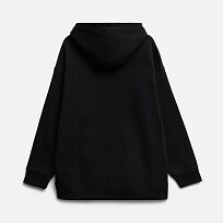 Худи оверсайз унисекс Snuggie, черное