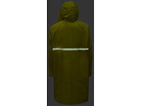 Длинный дождевик Lanai  из полиэстера со светоотражающей тесьмой, желтый