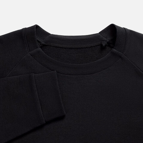 Свитшот унисекс Avenu, черный