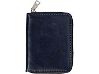 Картхолдер на молнии для 8 пластиковых карт с RFID защитой Fabrizio, синий
