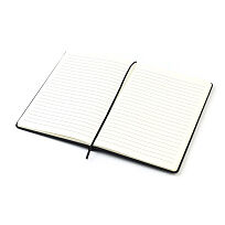 Блокнот A5 Monte в твёрдом переплёте, черный