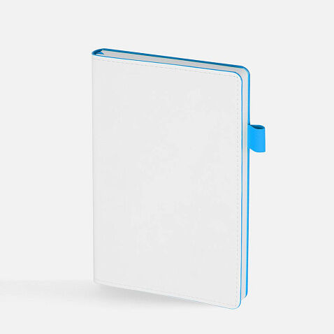 Набор White Shall, бело-голубой