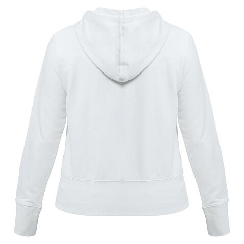Толстовка женская Hooded Full Zip белая