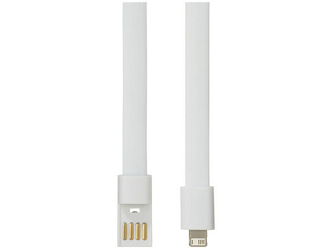 Bracelet Зарядный кабель 2-в-1, белый