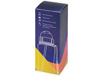 Бутылка для воды со складной соломинкой Kidz 500 мл, красный