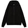 Толстовка унисекс оверсайз Zippy, черная