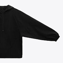 Ветровка оверсайз, унисекс RISSMAN, черная