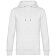 Толстовка с капюшоном унисекс King, белая