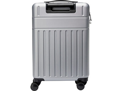 Чемодан на колесах Rover из материалов, переработанных согласно стандарту GRS, 40 л - Серебряный