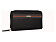 Кошелек Mano Don Leonardo, с RFID защитой, натуральная кожа в черном цвете, 19 х 2 х 10,5 см