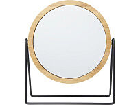 Настольное зеркало в бамбуковой раме Hyrra, natural