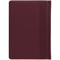 Ежедневник Prizma, недатированный, бордовый