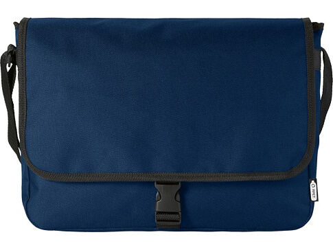 Omaha, сумка через плечо из переработанного PET-пластика, темно-синий