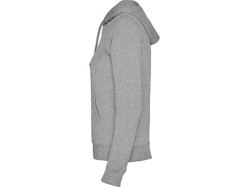 Толстовка на молнии Veleta, серый меланж