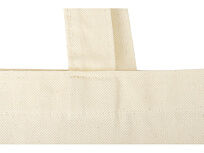 Сумка с широким дном и боками, натуральный