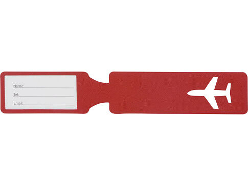 Багажная бирка Favor, красный