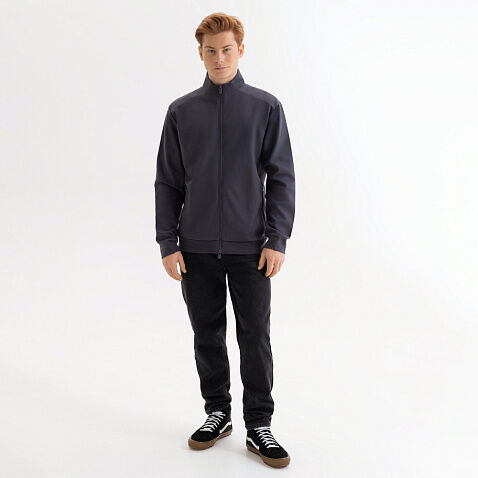 Толстовка на молнии ASTIN антрацит, размер M