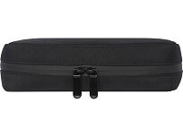 Сумка-органайзер Rise из материалов, переработанных согласно стандарту GRS - сплошной черный