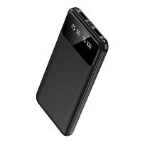 Внешний аккумулятор Dorado 10 000 mAh с фонариком, черный