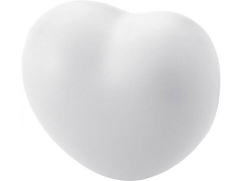 Антистресс в форме сердца, белый