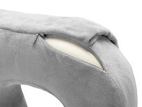 Подушка с эффектом памяти и вшитым чехлом Stash & Snooze