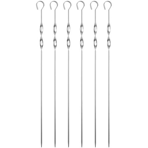 Набор шампуров в чехле Bower, ver. 2, серый