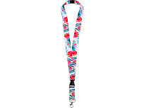 Ланъярд 2,5 см с карабином, межуровневым замком и замком обрыва