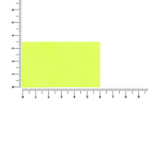 Лейбл тканевый Epsilon, M, желтый неон