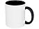 Цветная кружка Pix для сублимации, белый/черный