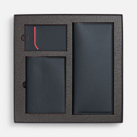 Набор Multimo Simple, черный с красным